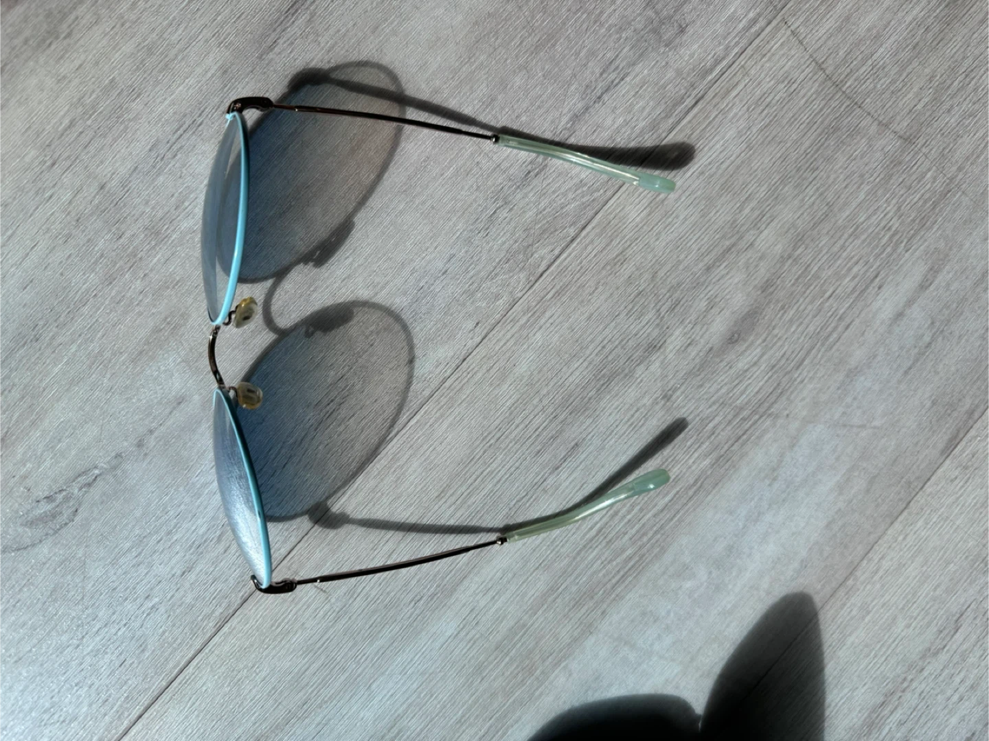 John Jacobs Round Blue Tinted Glasses - photo 3