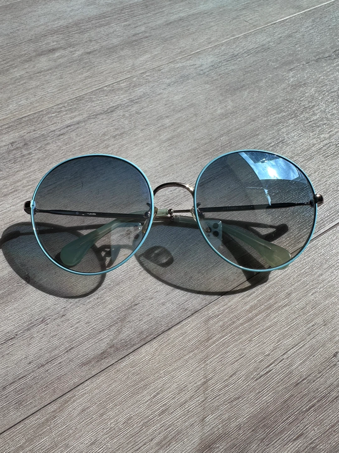 John Jacobs Round Blue Tinted Glasses - photo 5