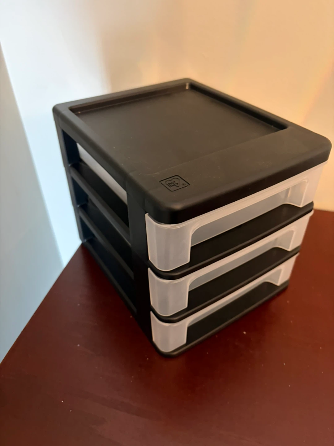 IRIS 3-Drawer Organizer Black - photo 2