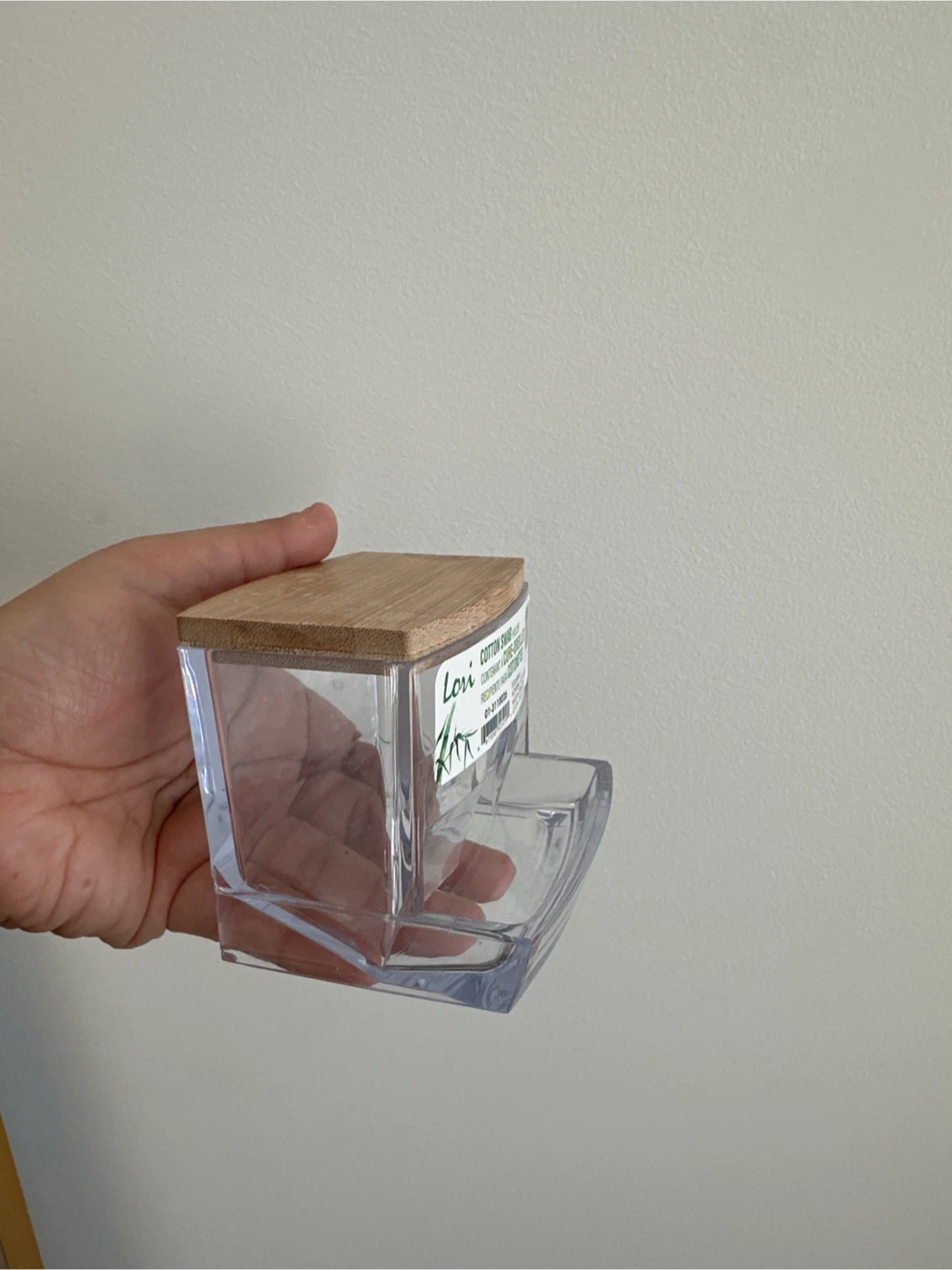 Black Metal Paper Towel Holder with free cotton swab holder - photo 2