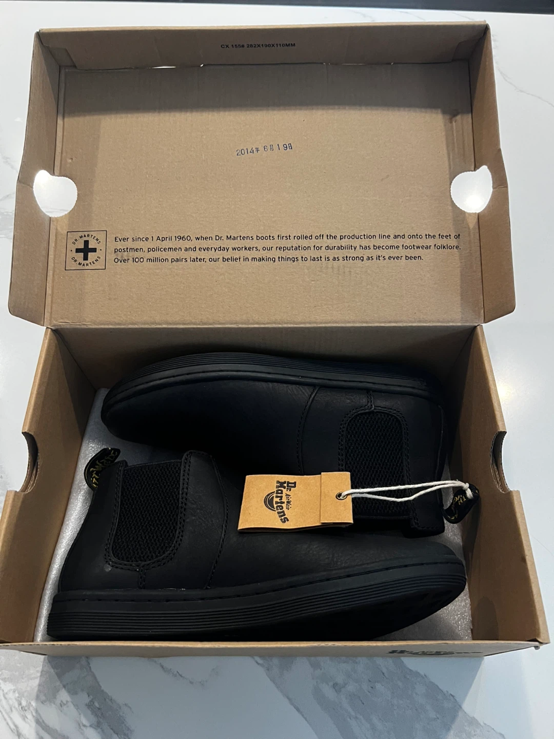 Dr. Martens Katya Chelsea Boots Black Size 6