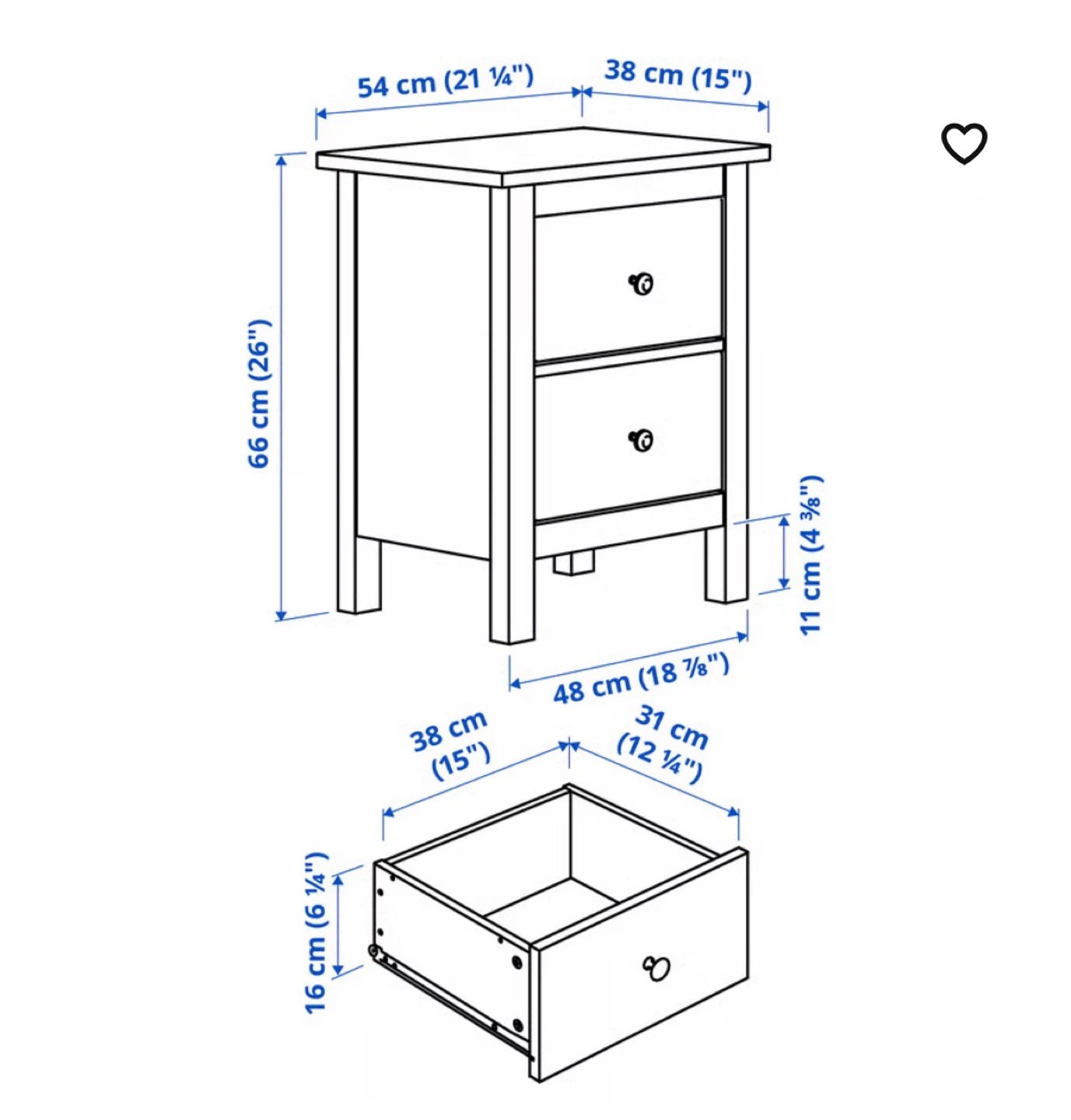 White Bedroom Furniture Set with Bed, Dresser, and Nightstand - photo 2