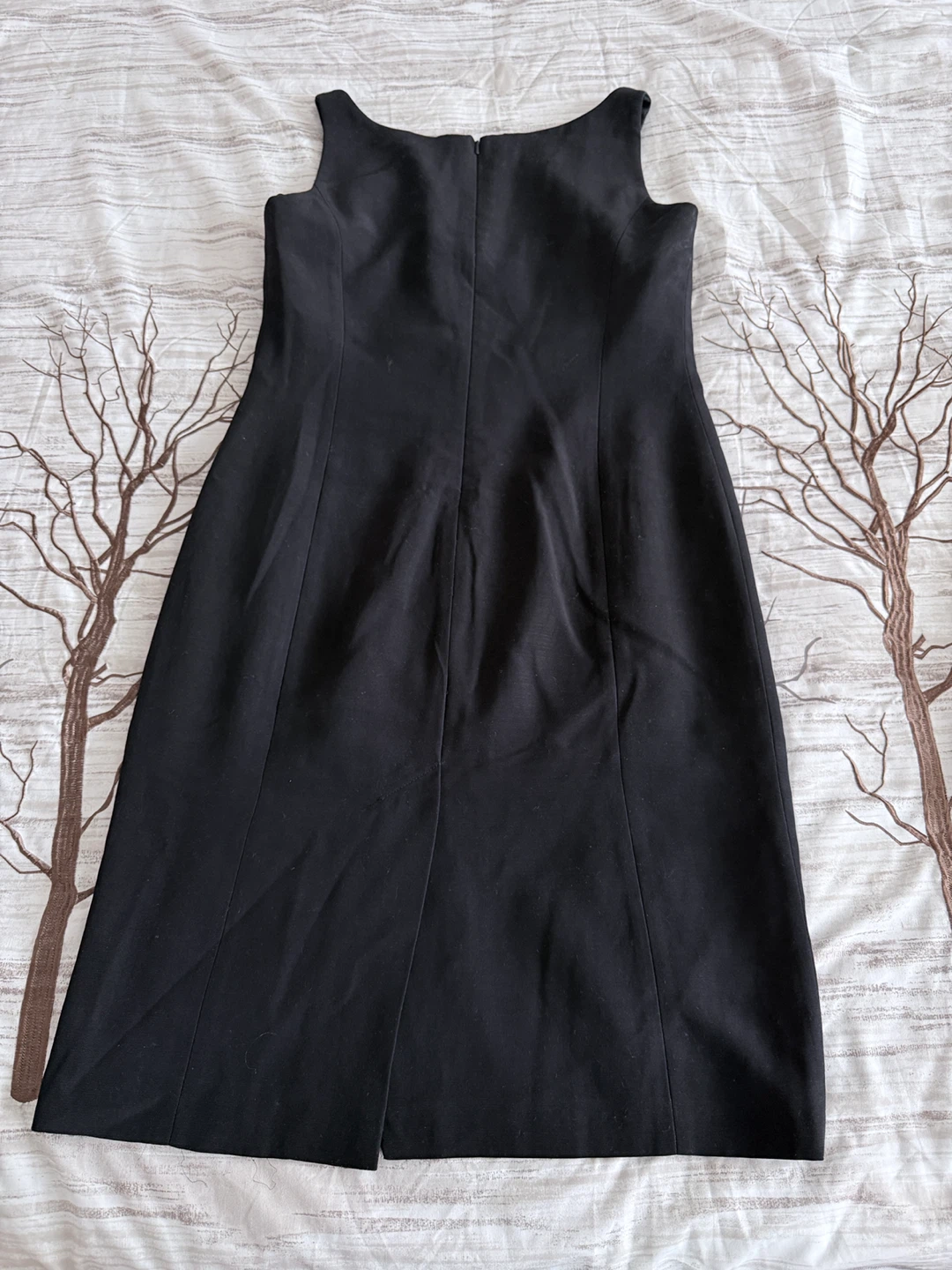 Laura Ashley Black Wool Blend  Dress - photo 2