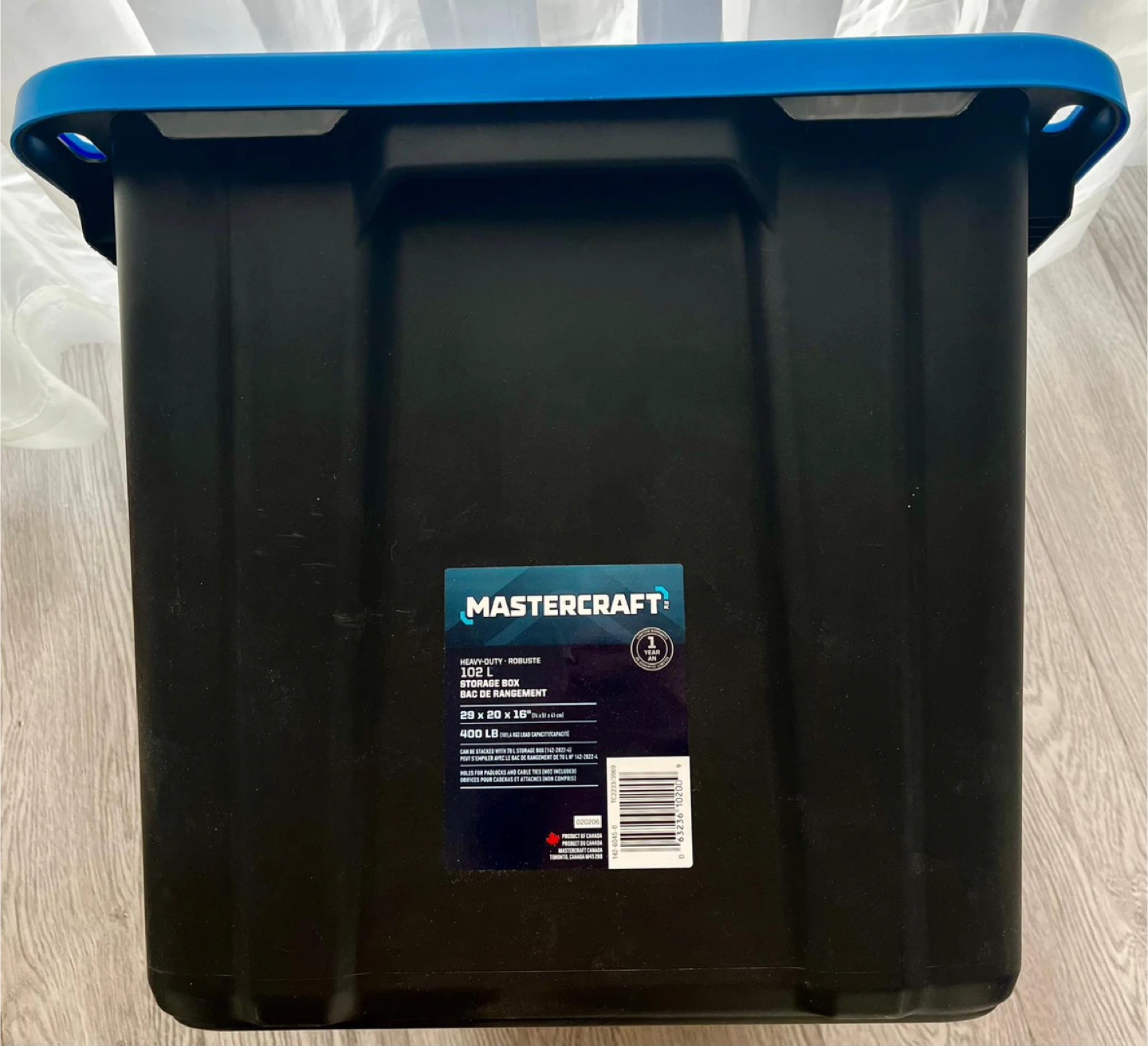 Mastercraft Heavy-Duty Storage Box - photo 2