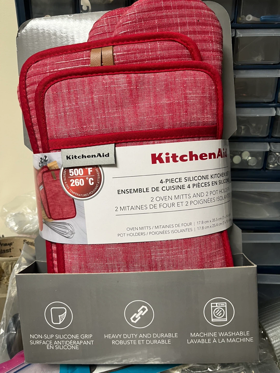Great gift! KitchenAid 4-Piece Silicone Kitchen Set