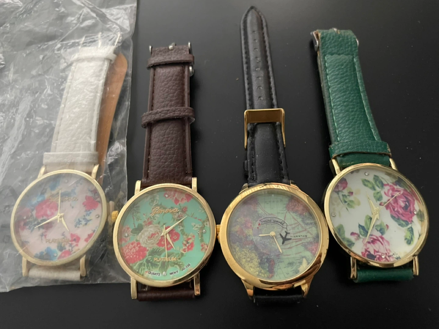 Set of 4 Geneva Women's Watches
