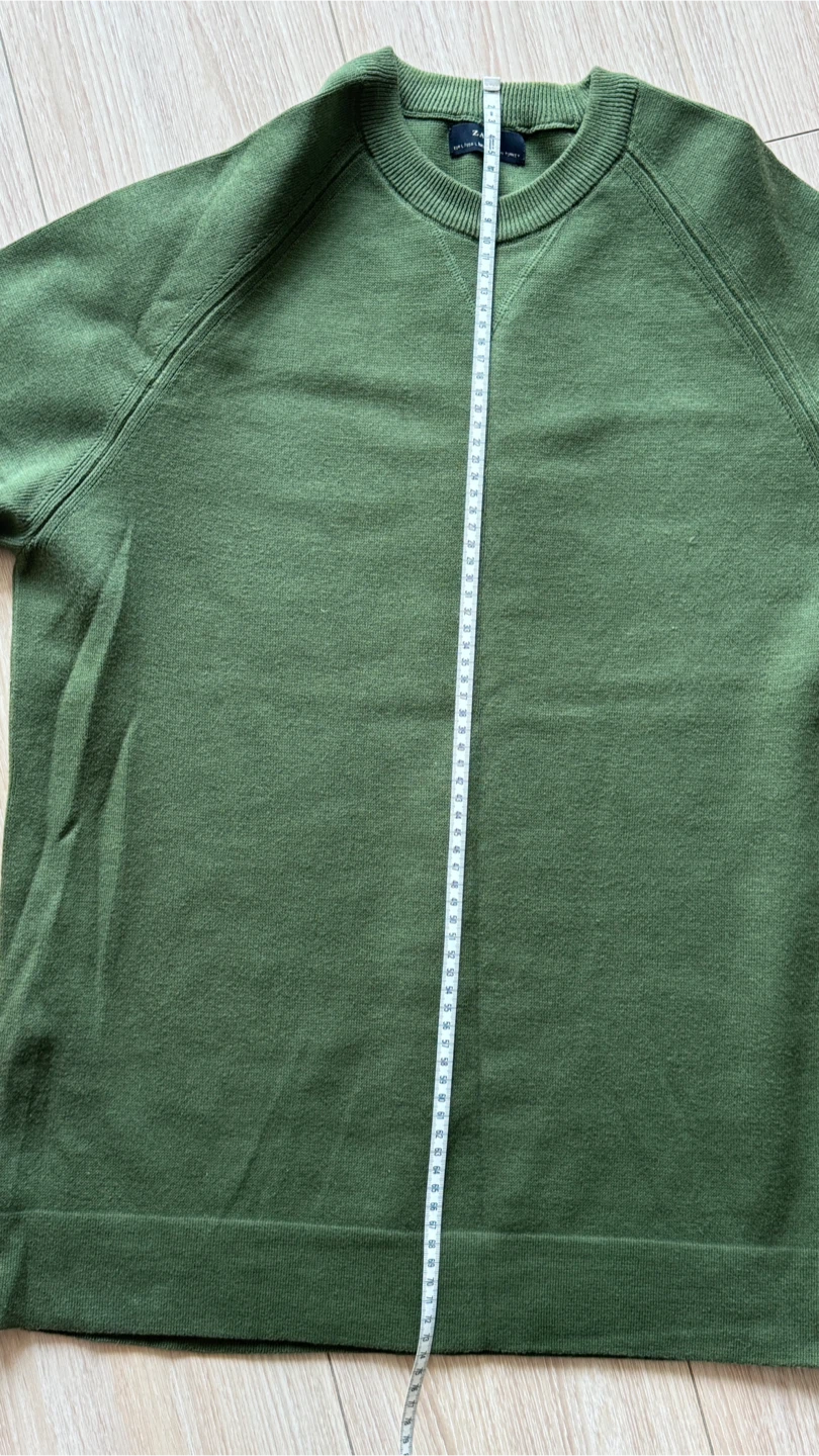 Zara Green Knit Sweater - Large - photo 4