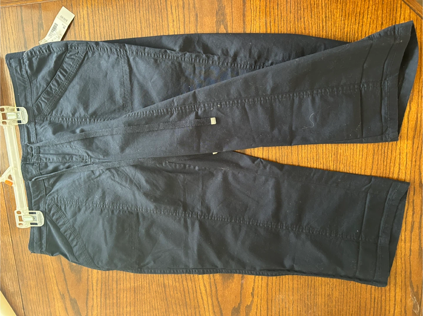 Navy Blue Petite Capris Size 10 - photo 2