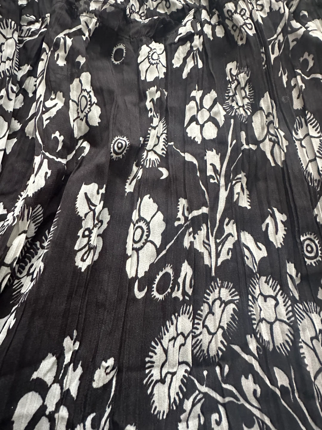 VIVA-AH Women's Black Floral Maxi Dress with Embellishment - photo 3