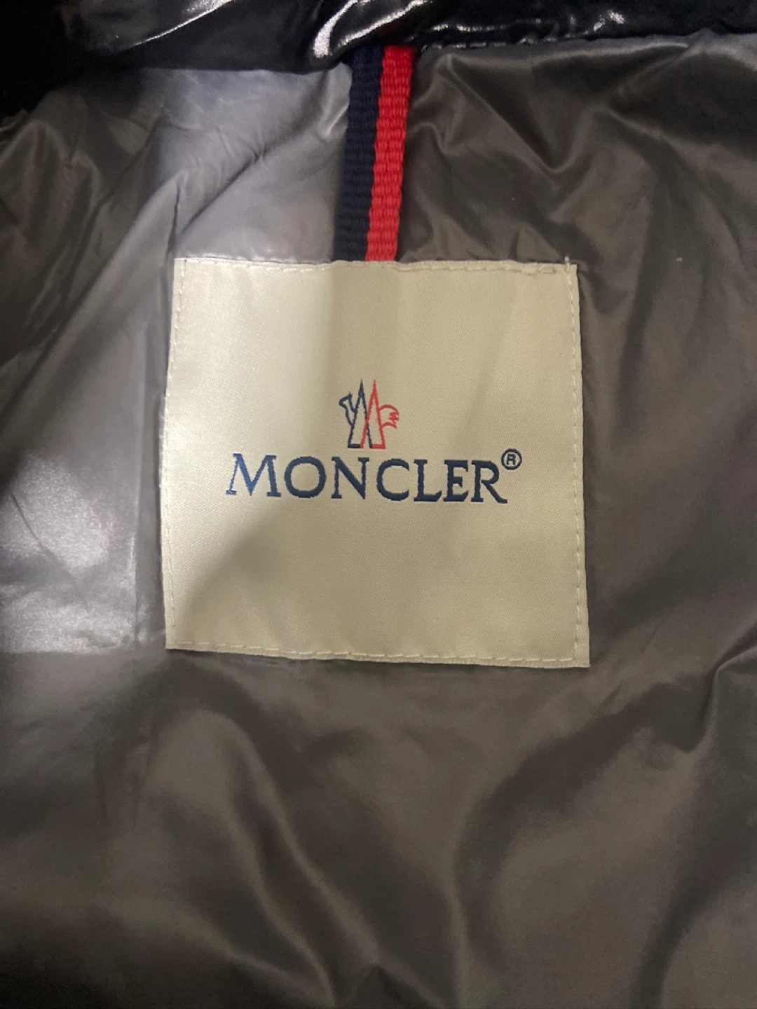 Moncler Black Shiny Puffer Jacket - photo 2