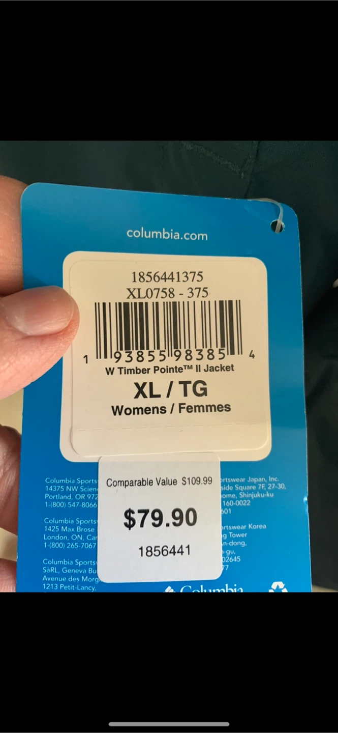 Columbia Timber Pointe II Jacket Womens XL/TG - photo 2