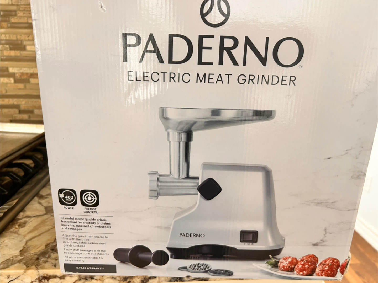Paderno Electric Meat Grinder - photo 2
