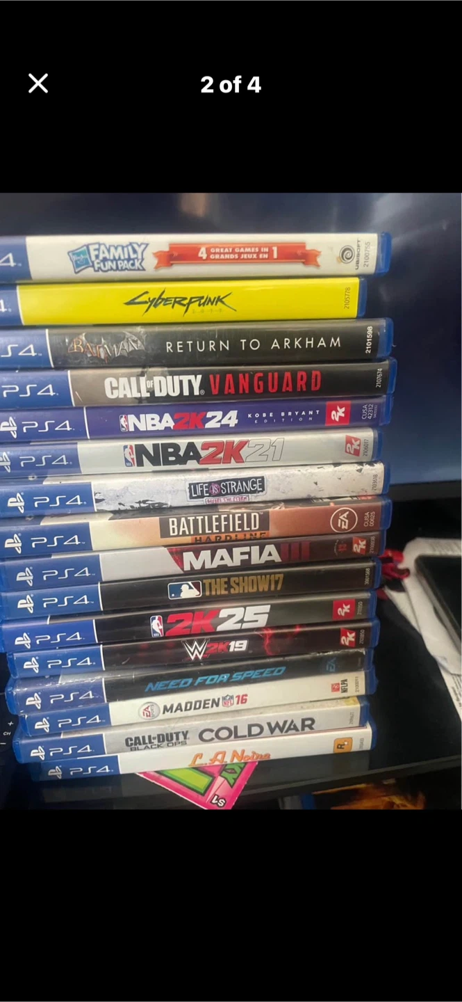 PS4 Video Game Bundle - Various Titles - photo 2
