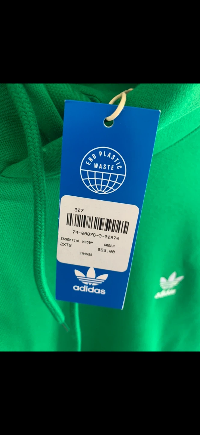 Adidas Essentials Joggers & Hoodie Set - Green - photo 2