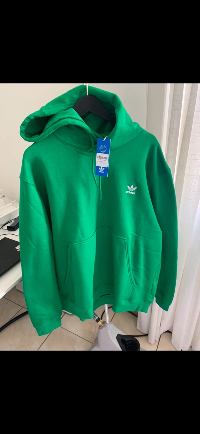 Adidas Essentials Joggers & Hoodie Set - Green