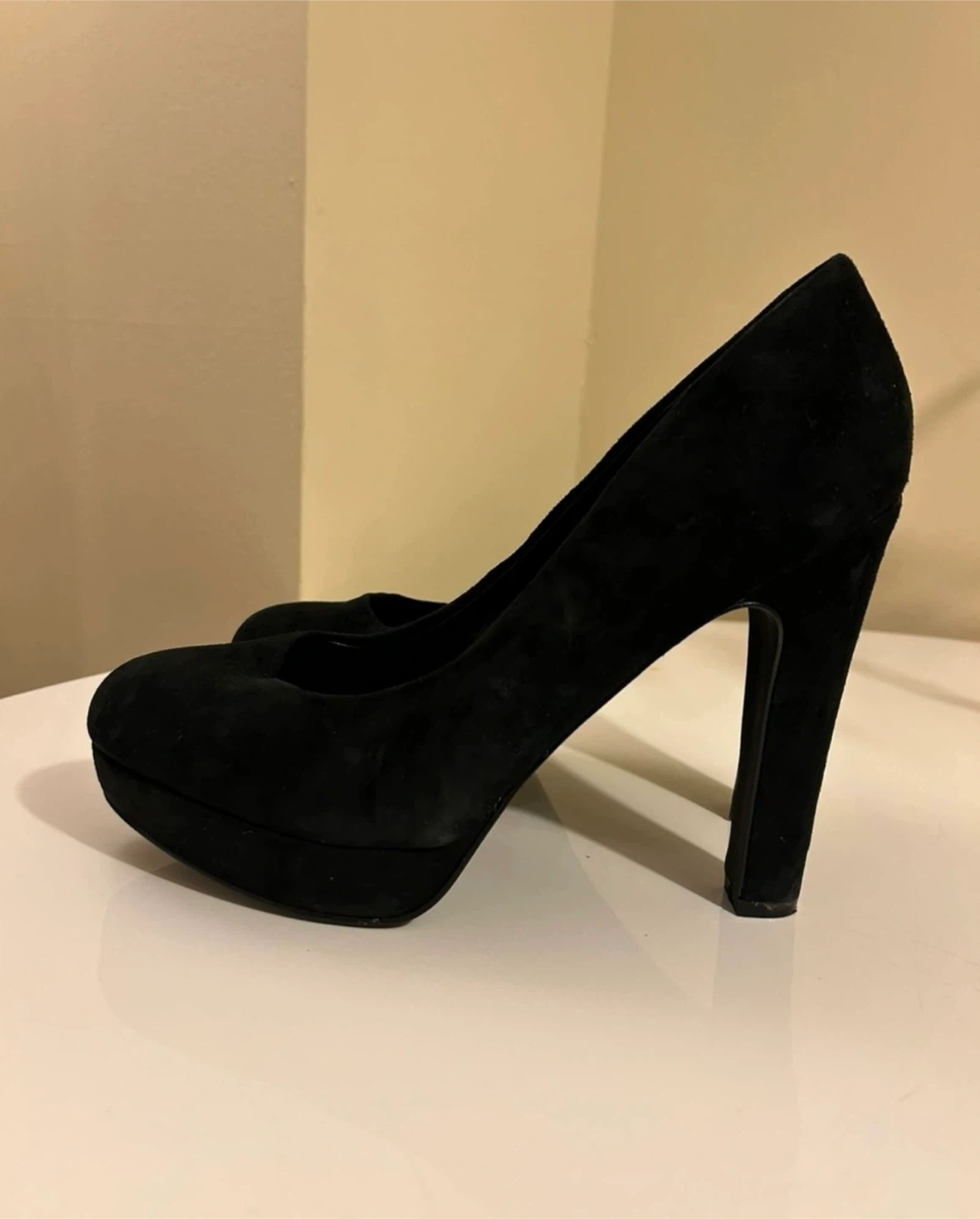 Aldo Black Suede Shoes - Size 41