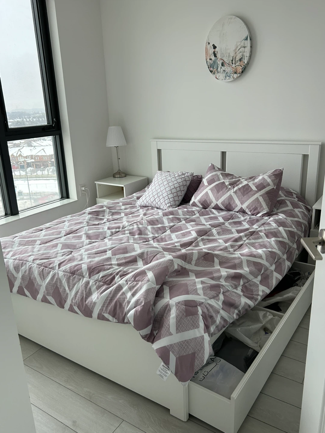 IKEA SONGESAND Queen Bed Frame 4 Storages - photo 3