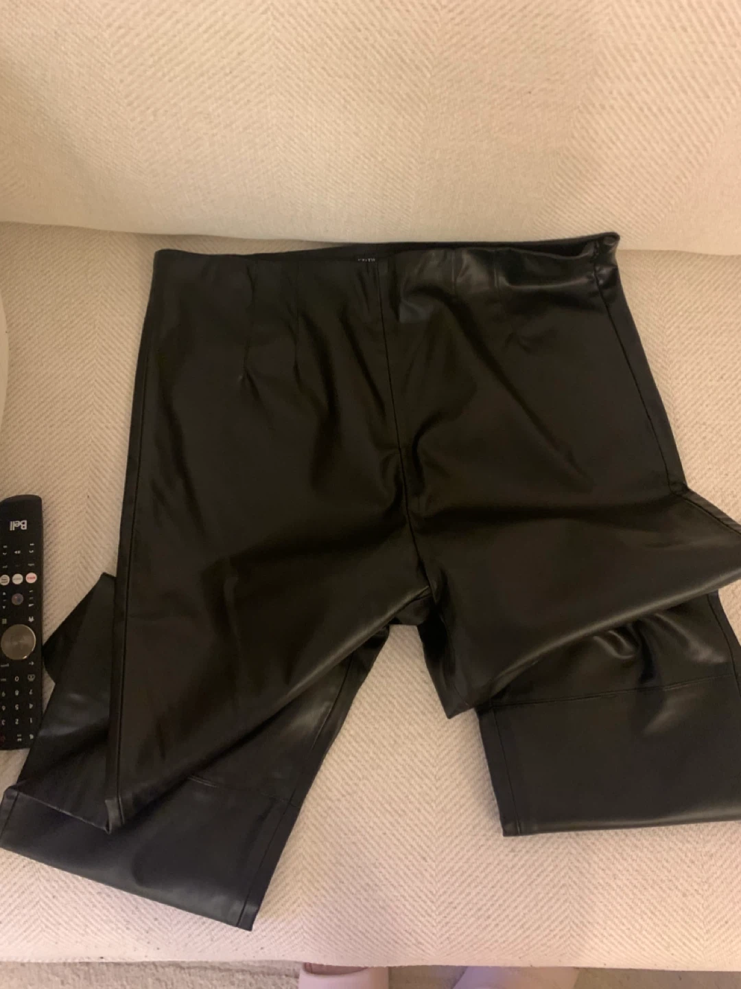 Zara Faux Leather Pants - Brown - Size XXL - photo 3