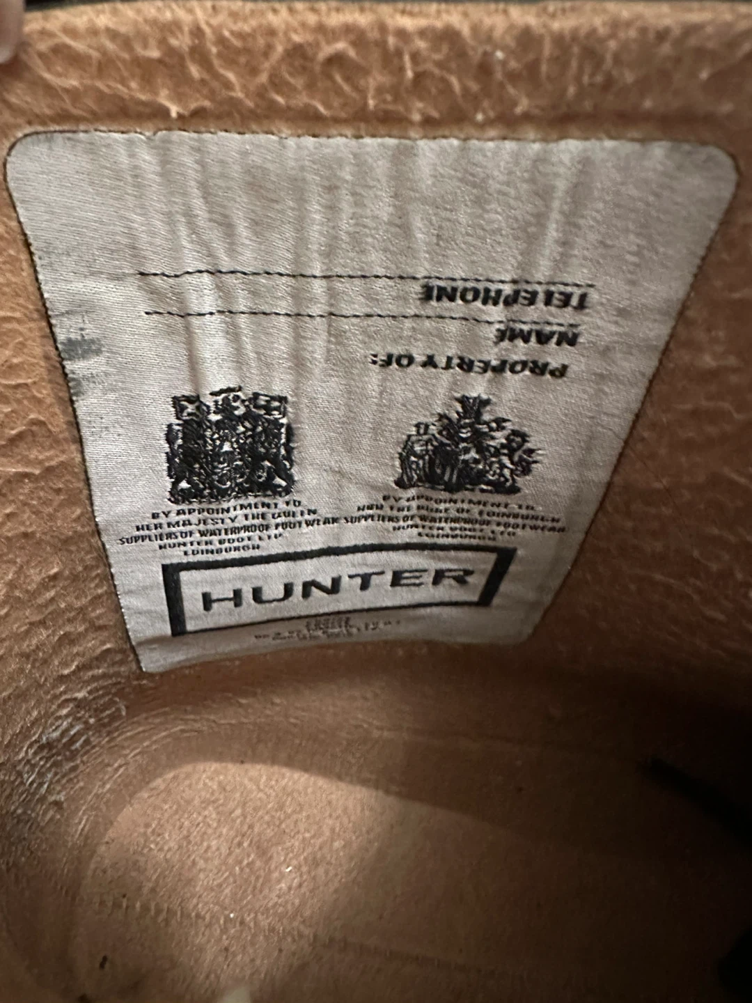 Hunter Black Lace-Up Rubber Boots - photo 3