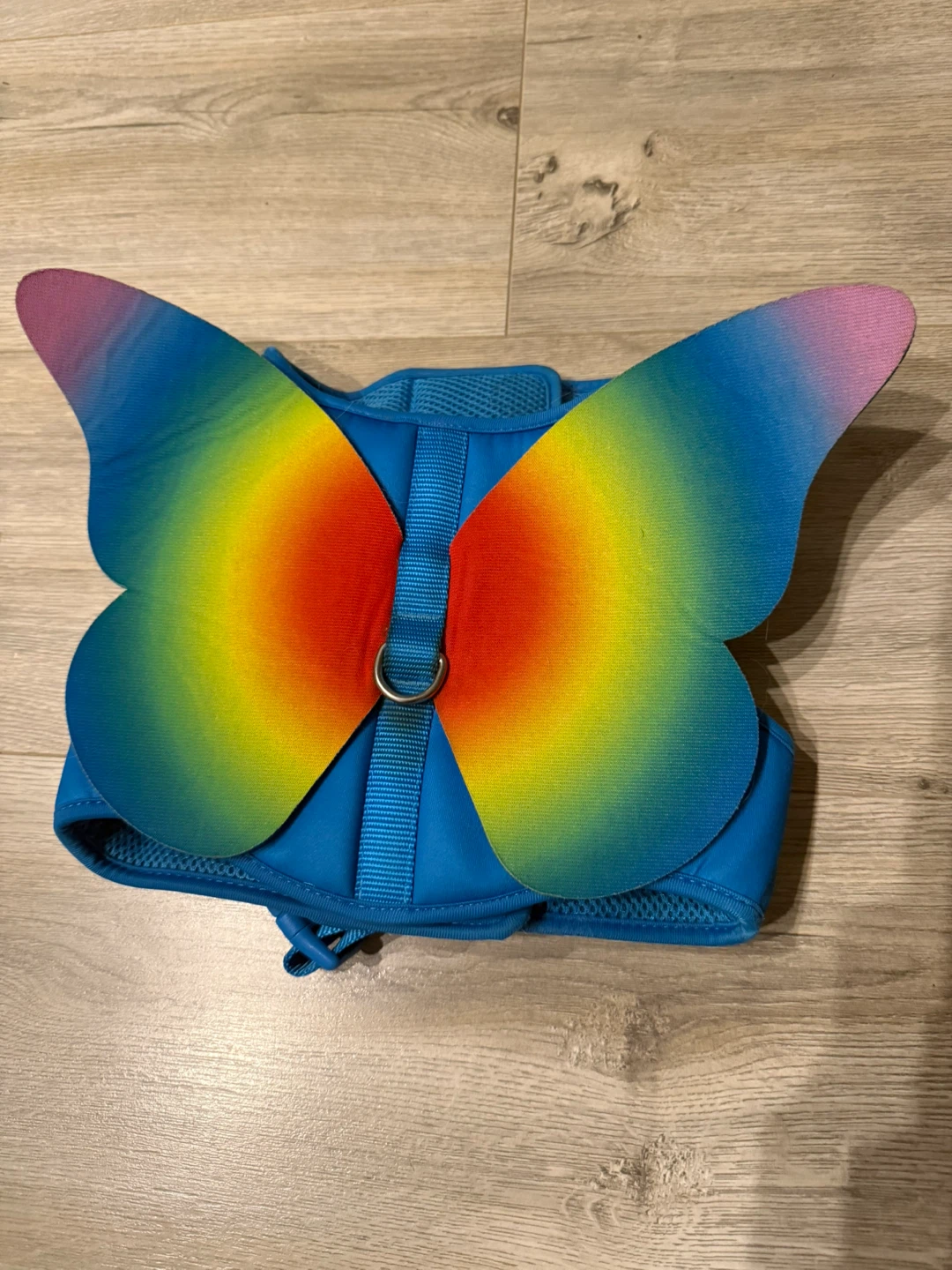 Butterfly Dog Harness - Blue, Size M