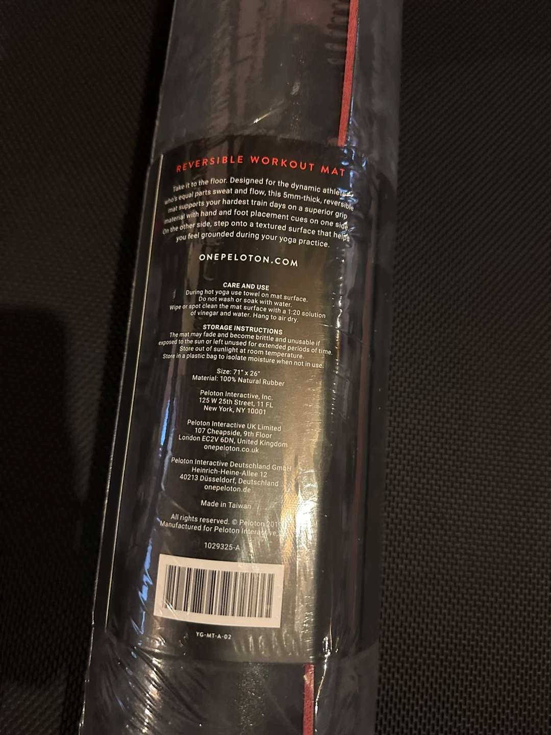 Peloton Reversible Workout / Yoga Mat - New - photo 2
