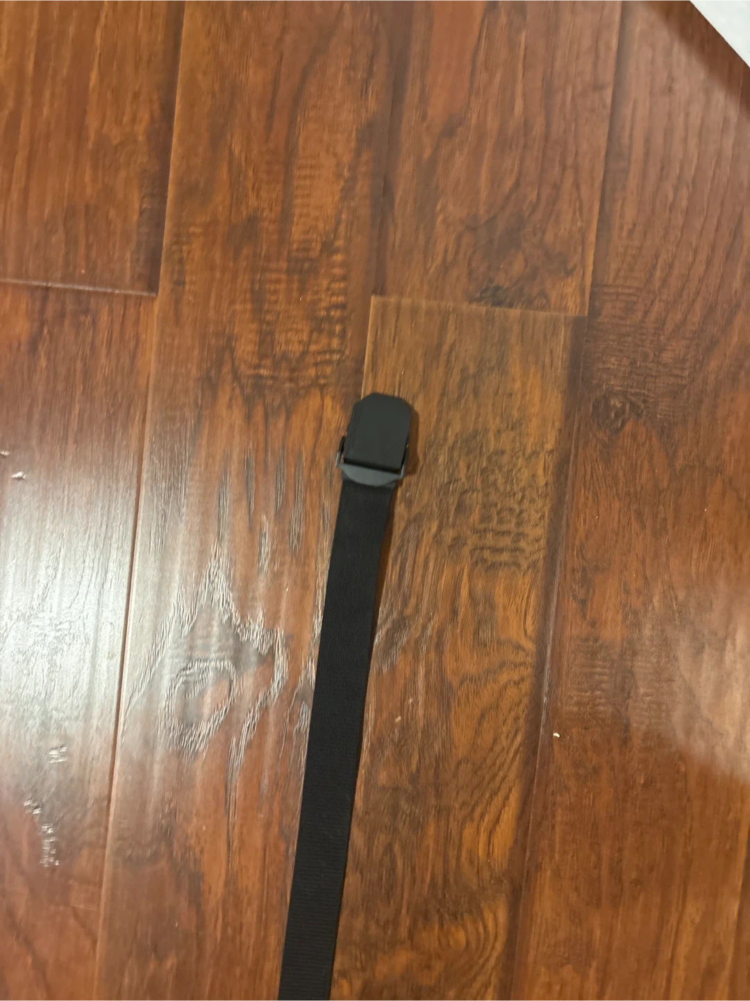Black Web Belt with metal Buckle