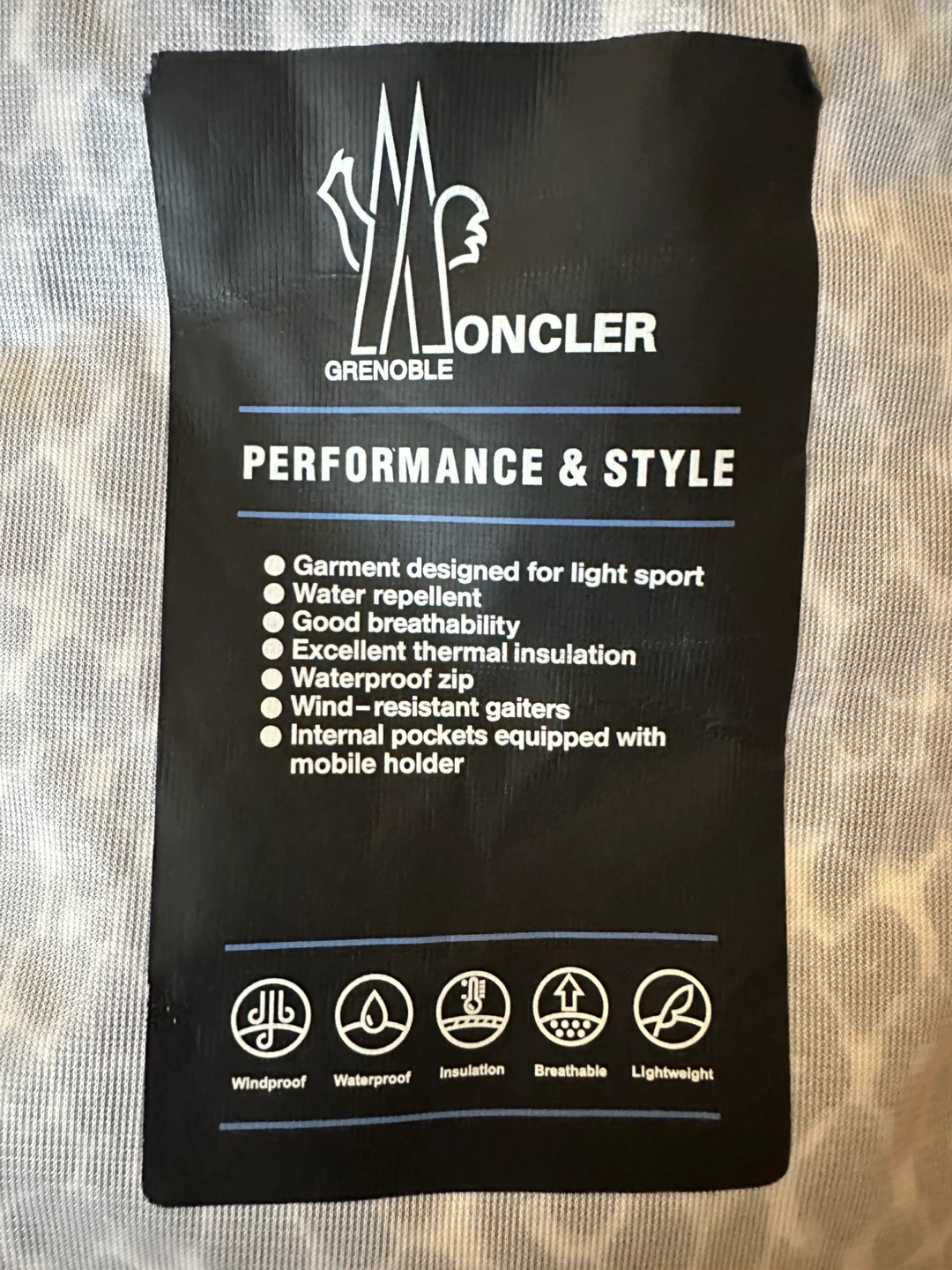Authentic Moncler Grenoble Jacket
