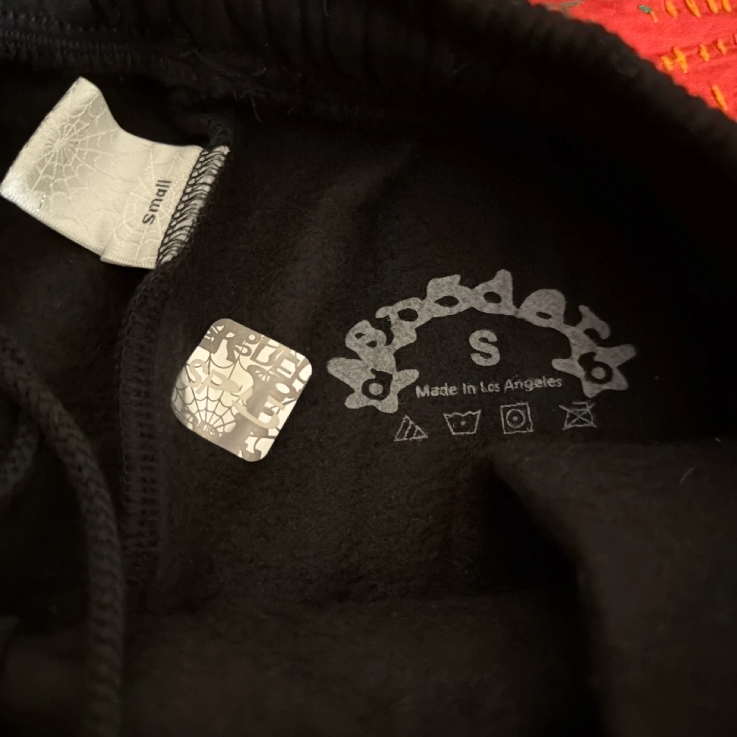 Black Sp5der Sweatpants - photo 2