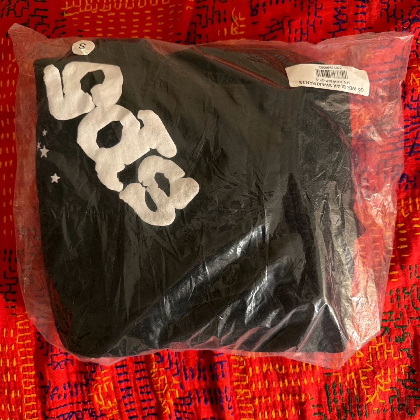 Black Sp5der Sweatpants - photo 5