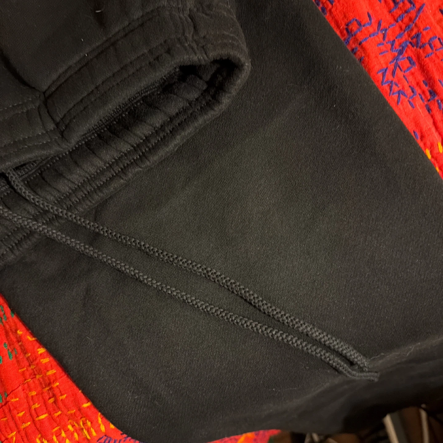 Black Sp5der Sweatpants - photo 4