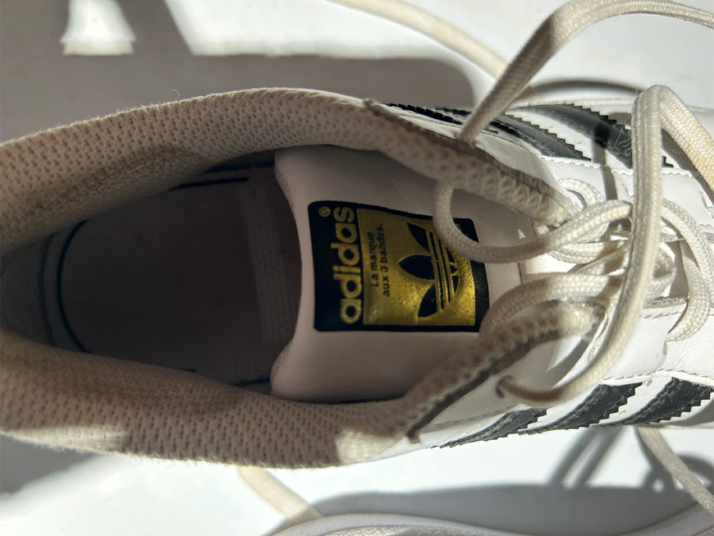 Adidas Superstar Shoes - White/Black - photo 4
