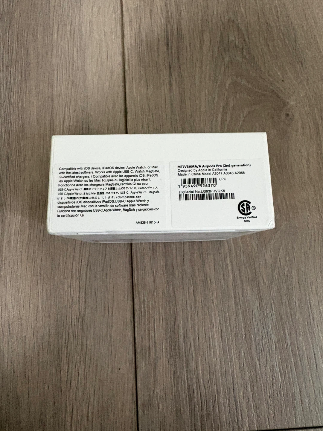 Apple AirPods Pro (2nd generation) with MagSafe Charging Case - photo 2