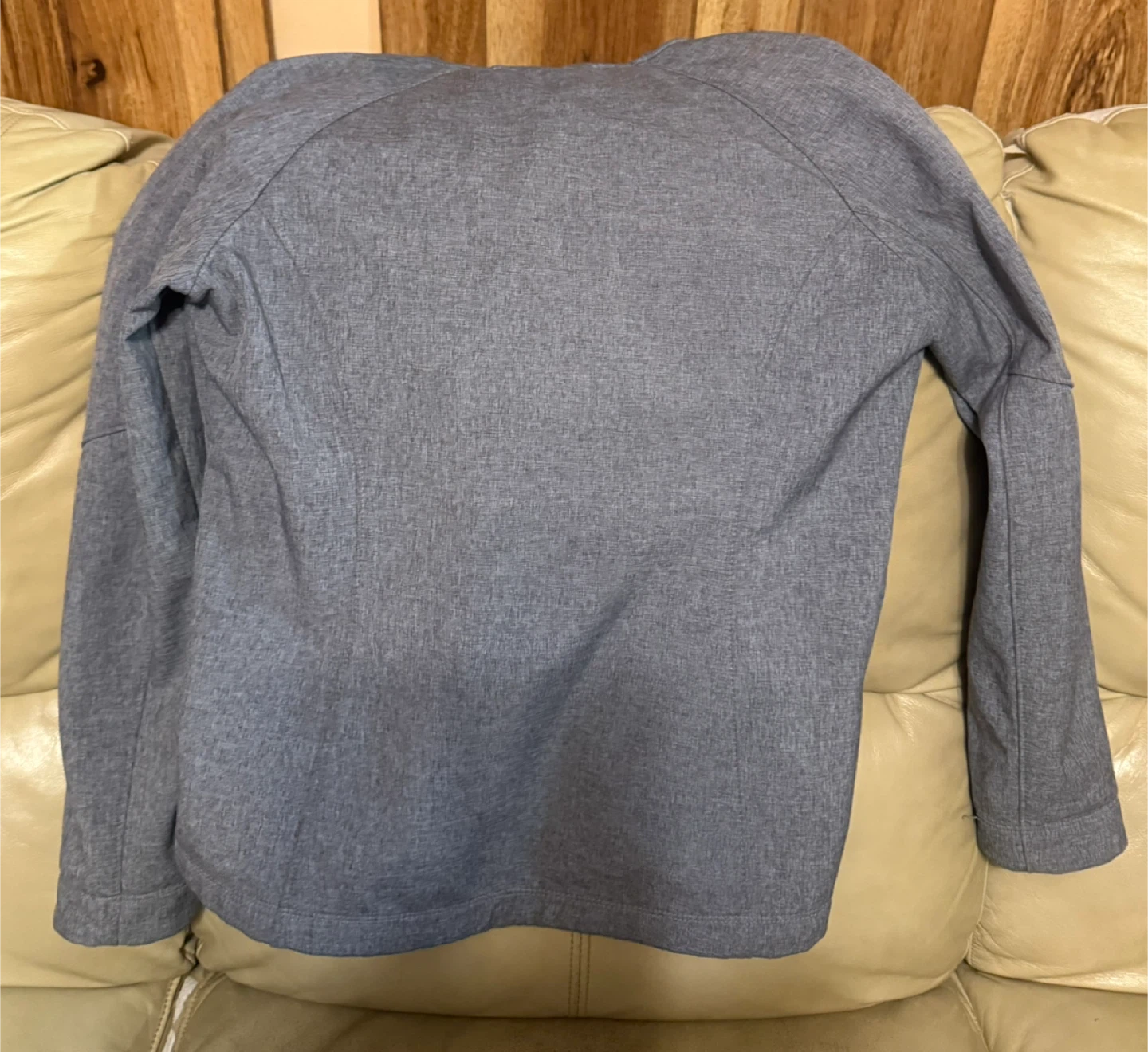 Kirkland Grey Softshell Hooded Jacket, size L, $10 - photo 2