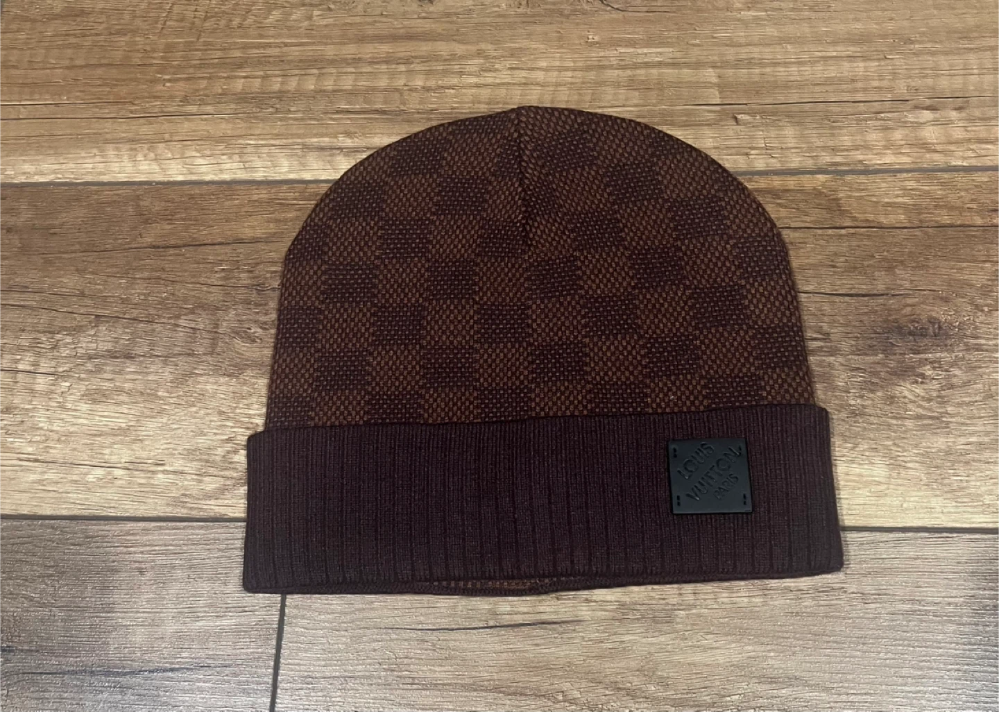 Louis Vuitton Brown Beanie
