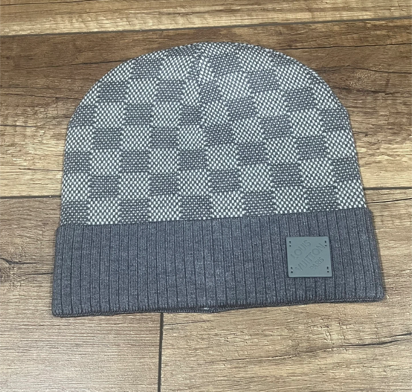 Louis Vuitton LV Gray Beanie