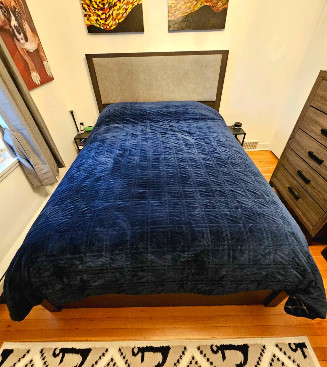 Queen bed frame