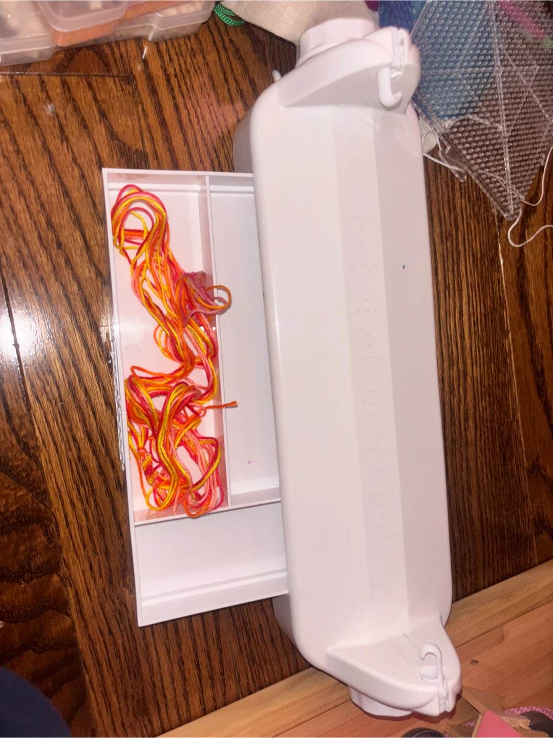 automatic braclet making with Embroidery Floss - photo 3