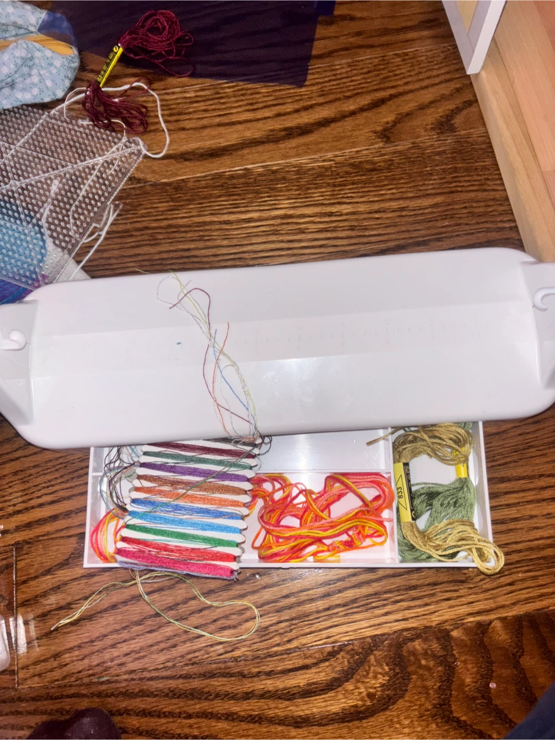 automatic braclet making with Embroidery Floss - photo 4