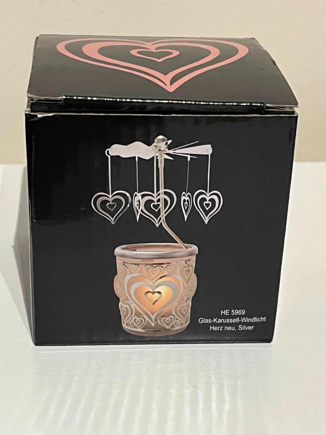 Heart Tealight Spinner Candle Holder #freecycle