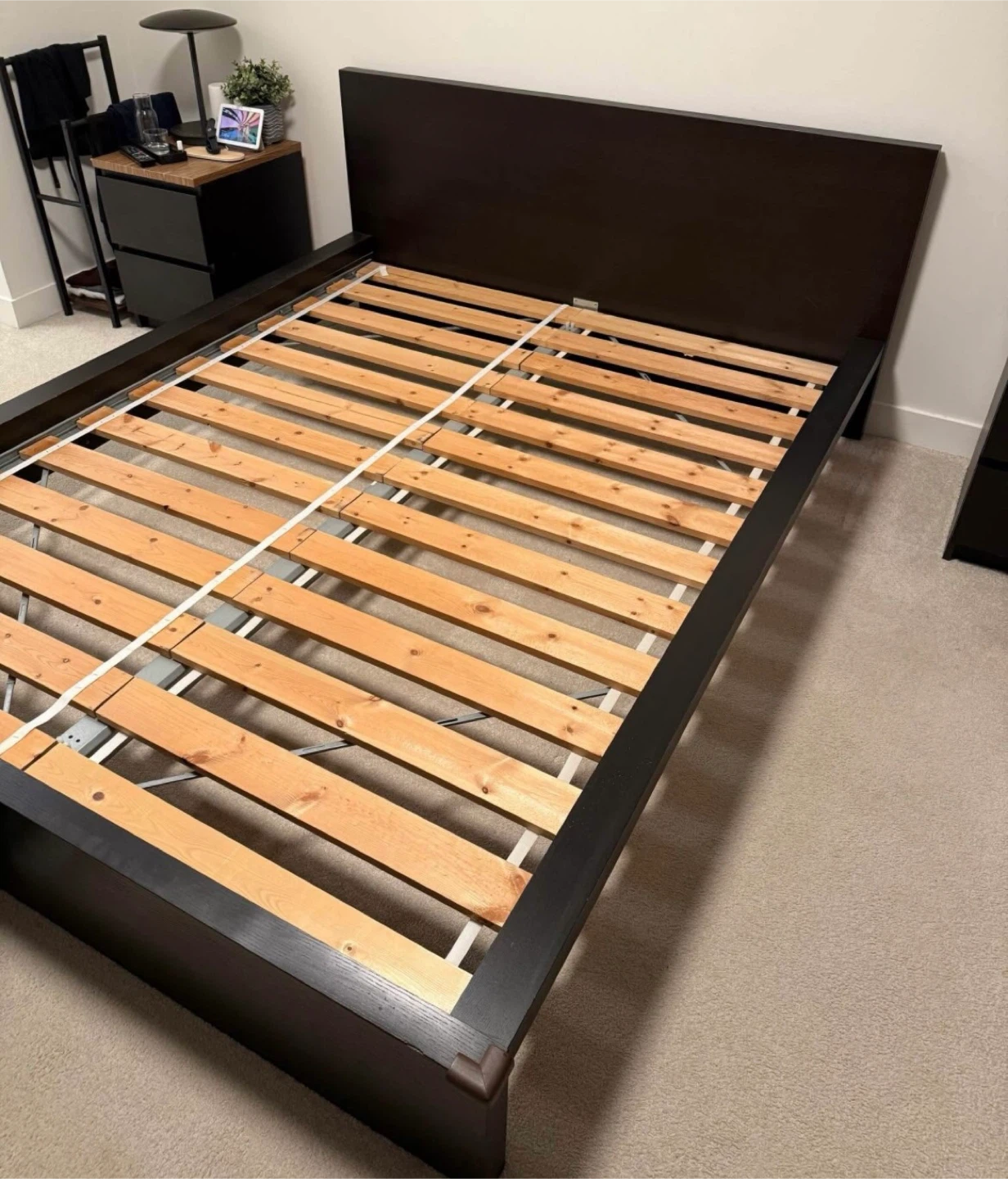 Queen Bed Frame with Slats - photo 3