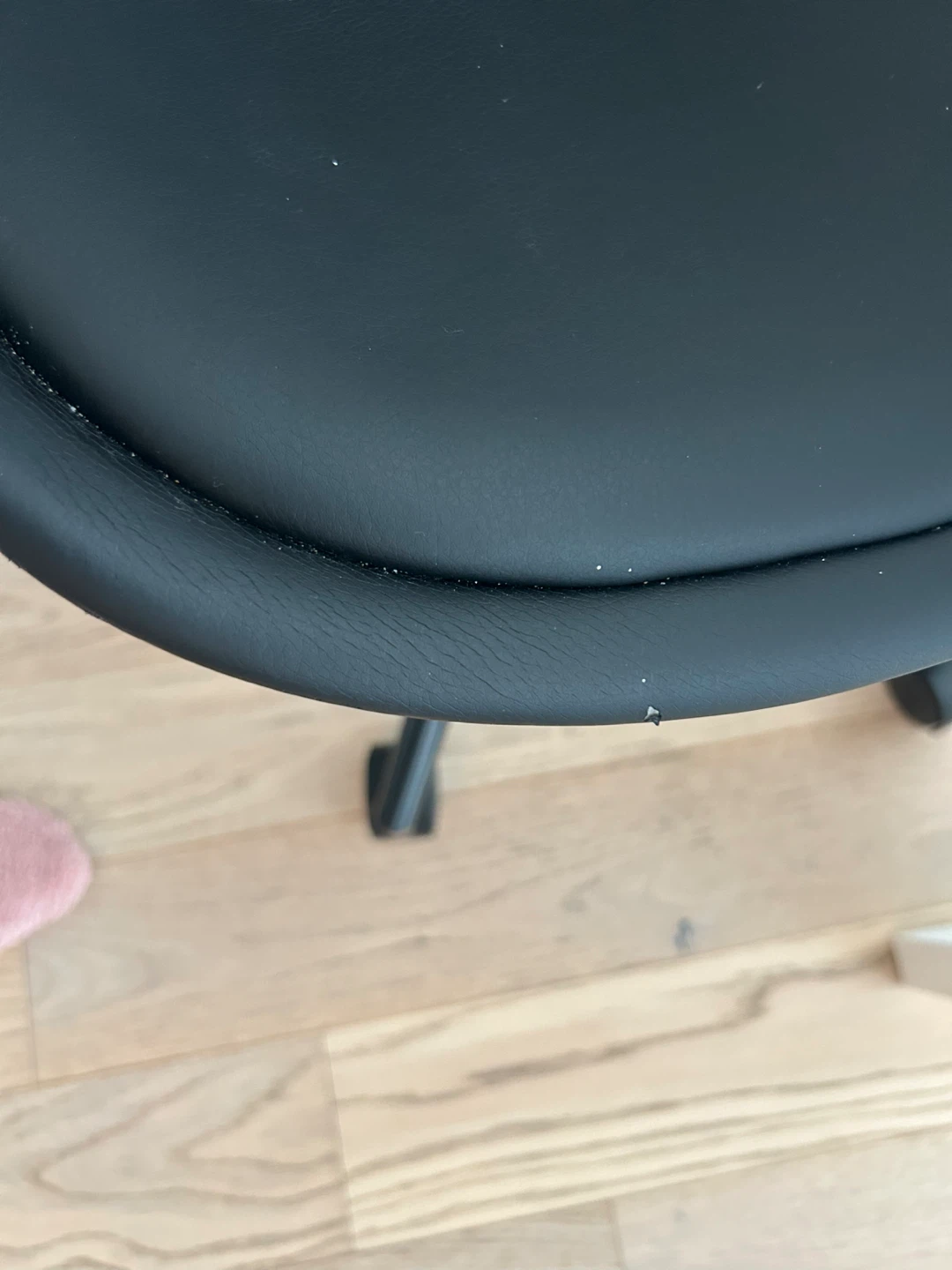 White Desk with Drawer + chair - photo 5