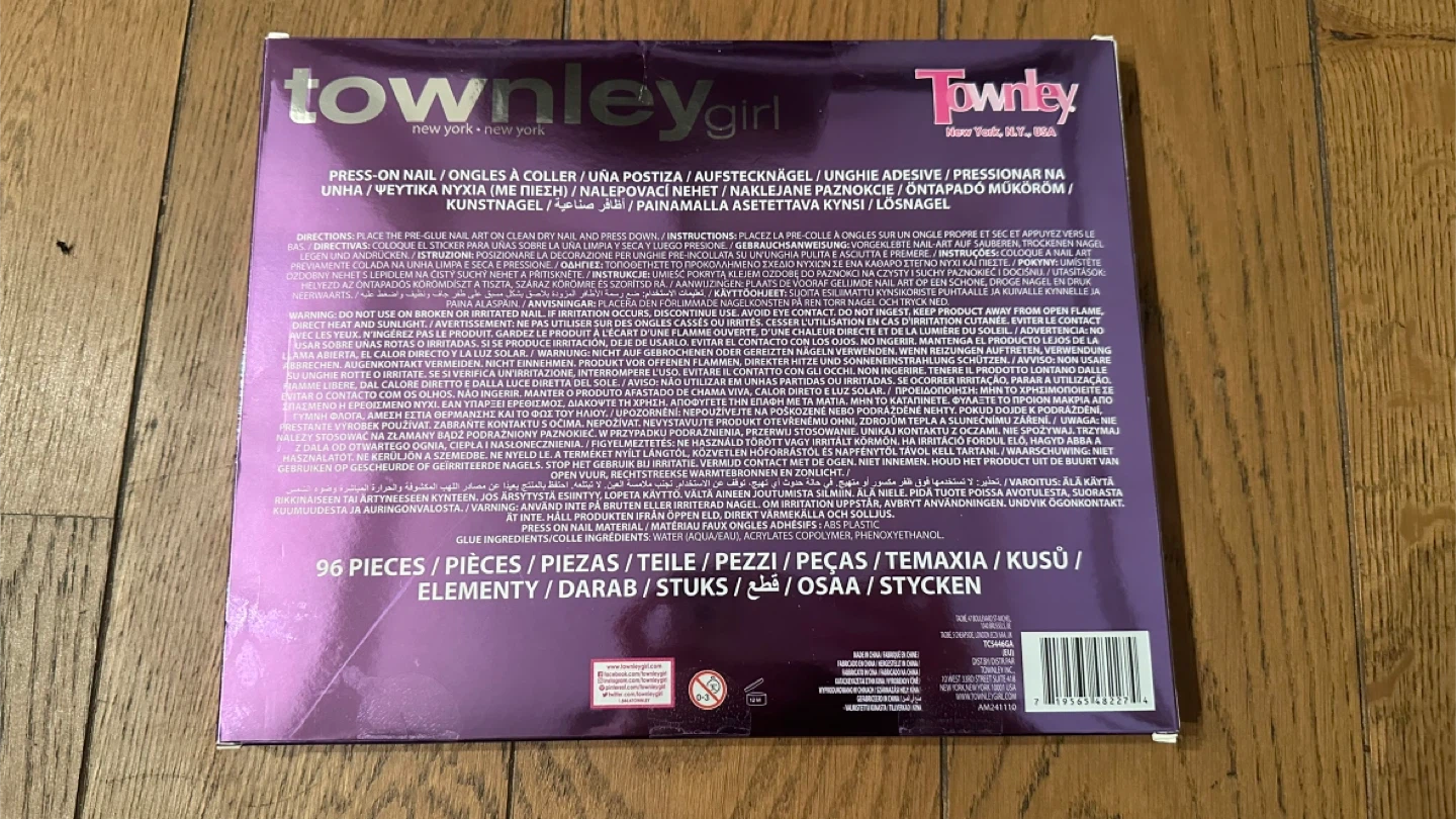 Townley Girl Glitter & Glam Press-On Nails (96 pcs) - photo 2