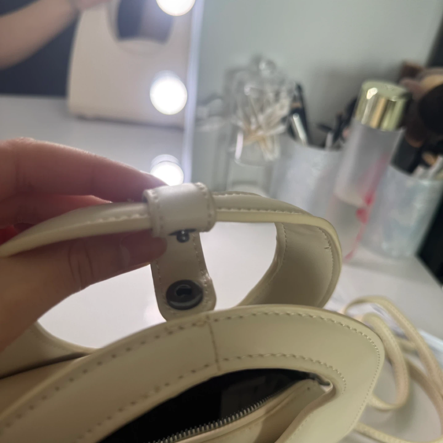 Zara Cream Handbag - photo 2
