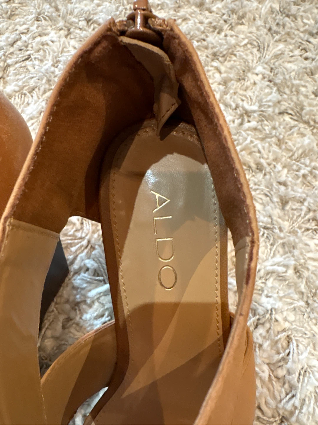 ALDO Women's Tan Wedge Sandals - photo 4