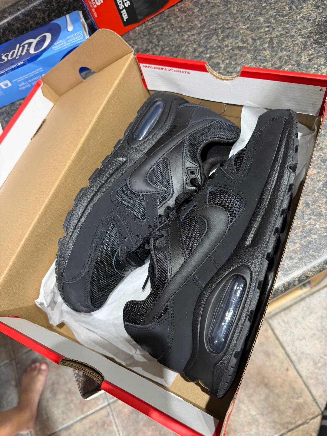 Nike Air Max Command Black Shoes - photo 3