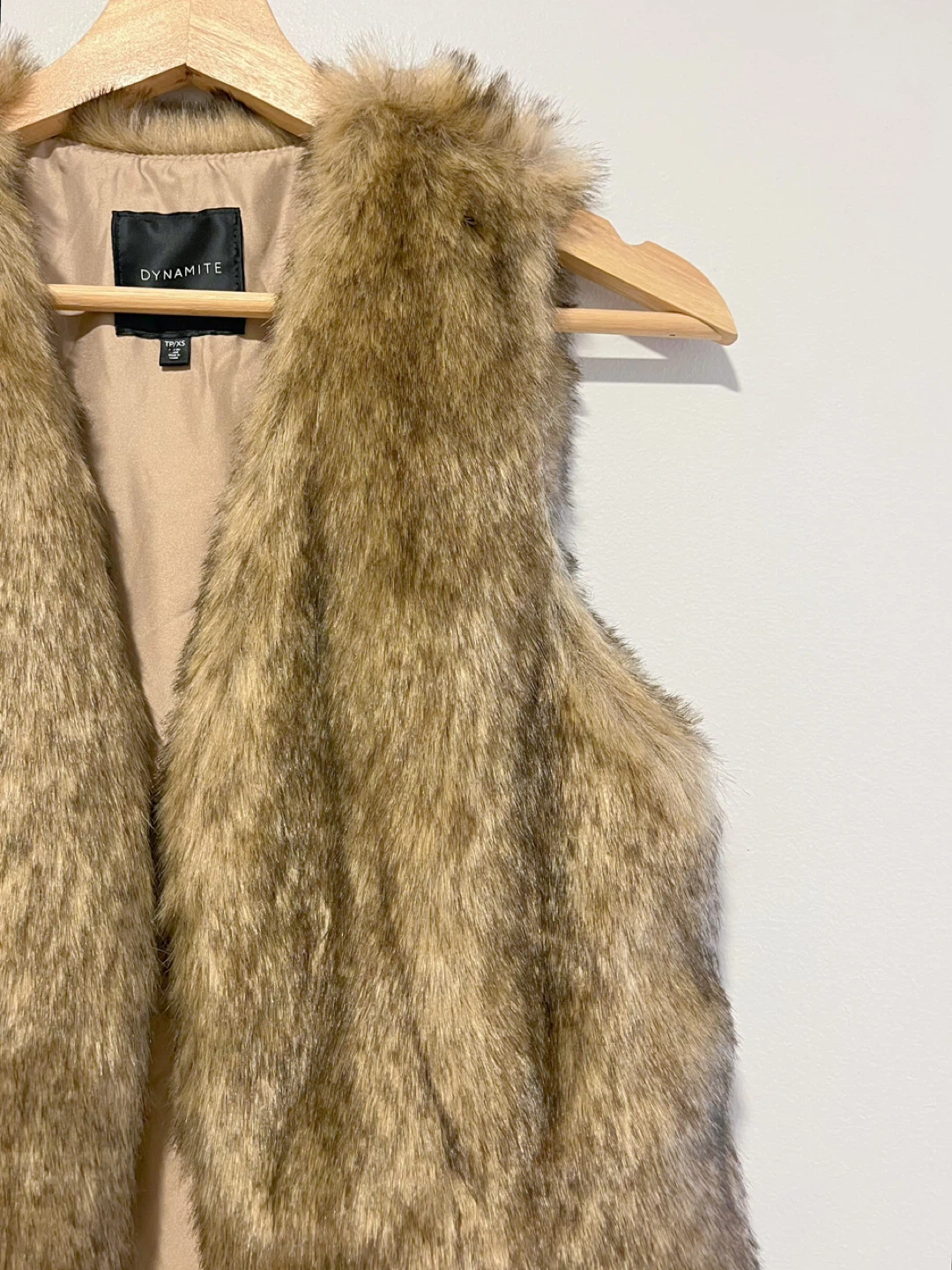 Dynamite Faux Fur Vest TP/XS - photo 2