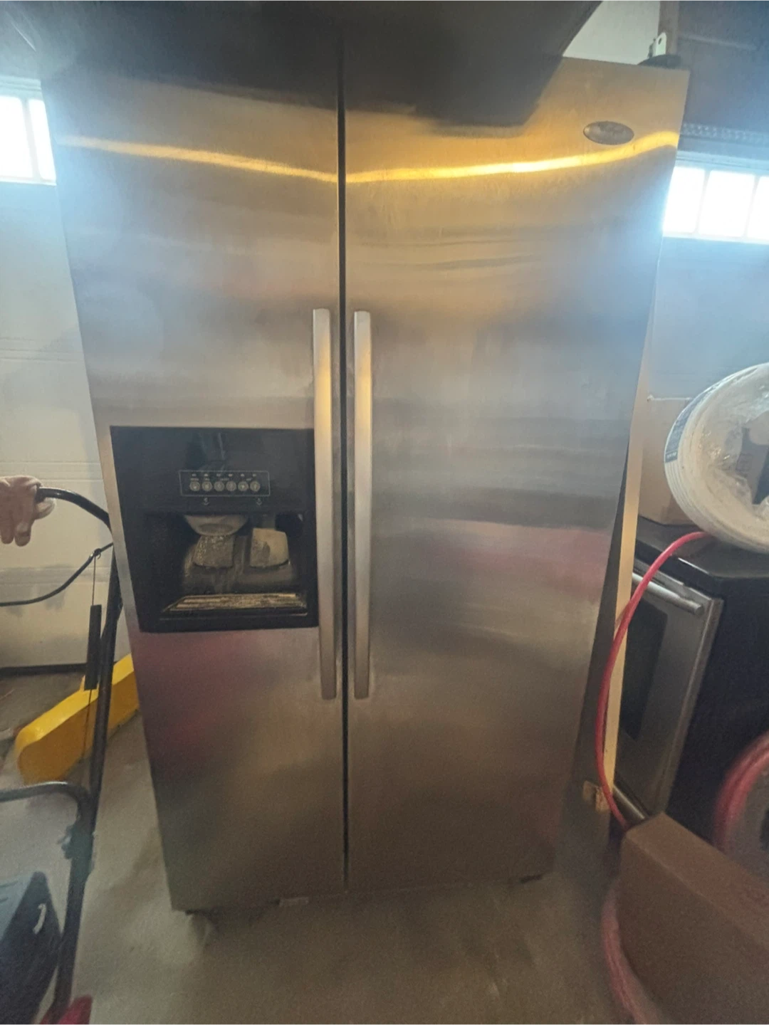 Whirlpool Stainless Steel Refrigerator - photo 2