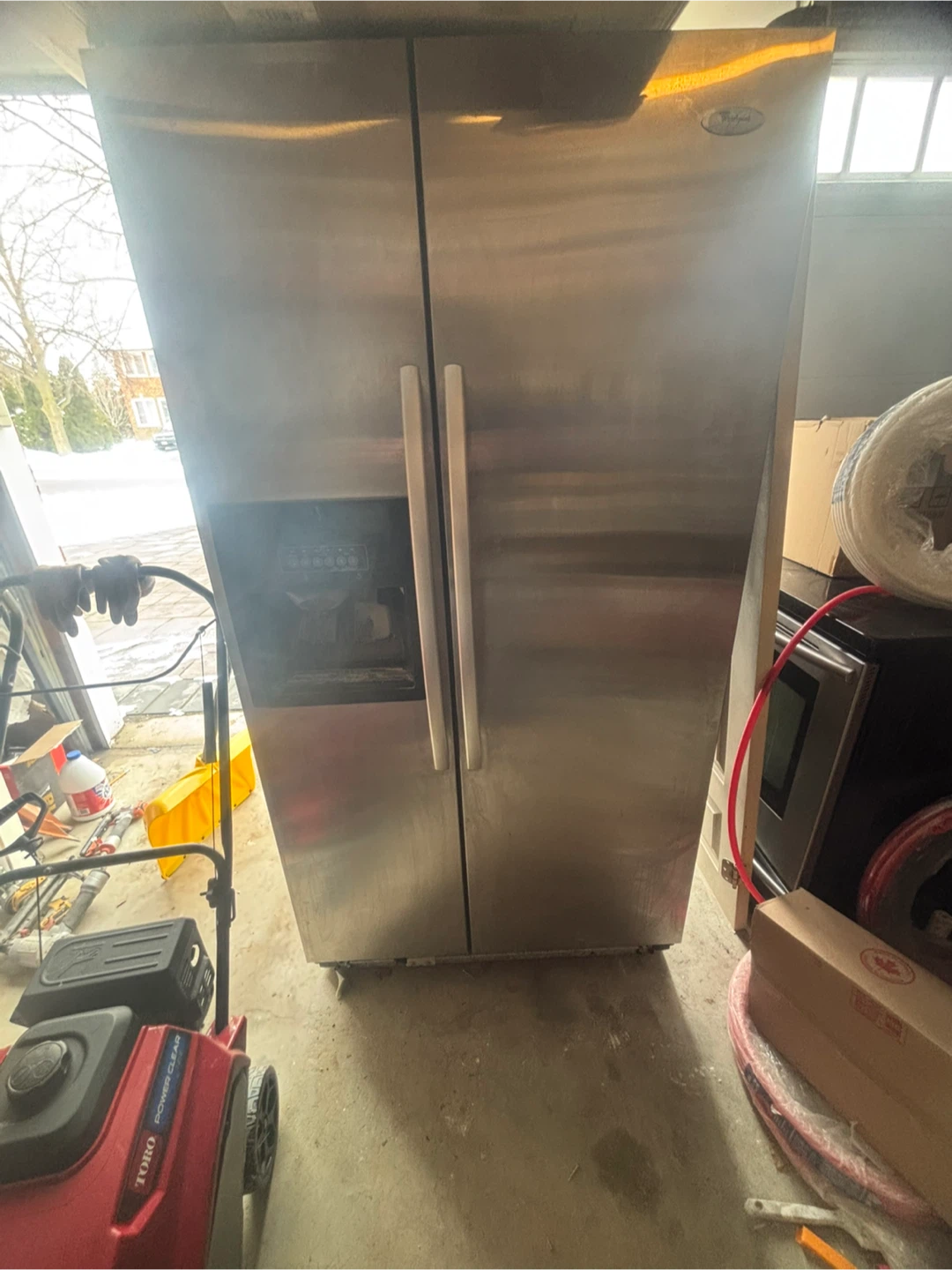 Whirlpool Stainless Steel Refrigerator - photo 3