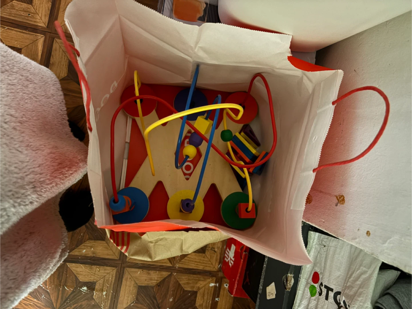 Wooden Bead Maze Toy