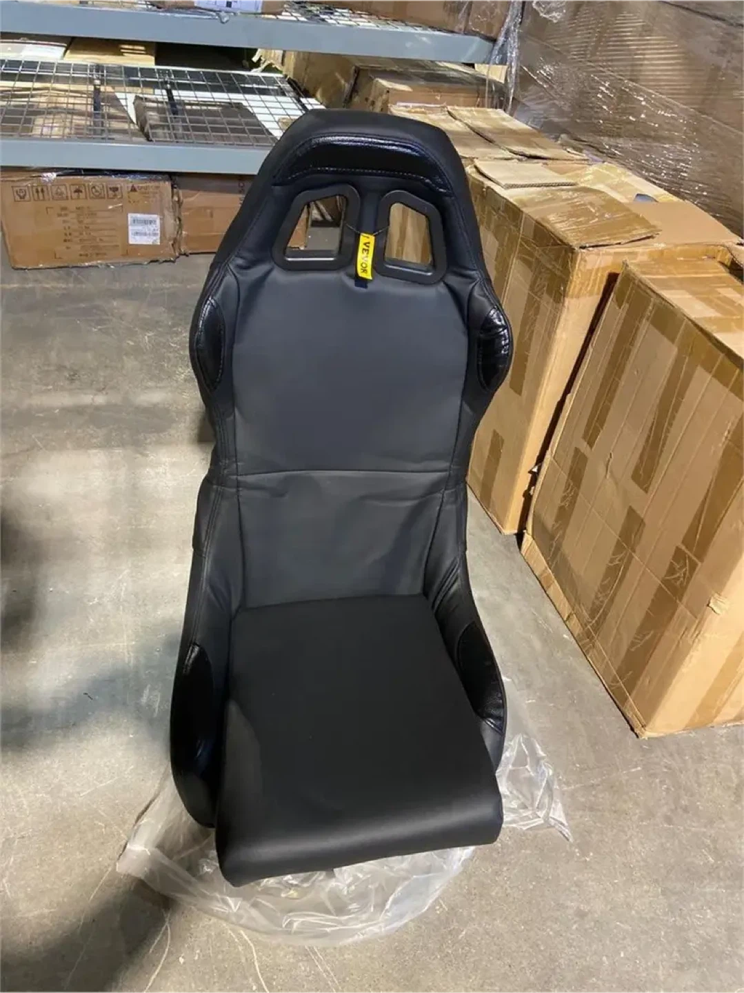 Racing Style Bucket Seat / Gaming Seat / Simulator Seat – Black